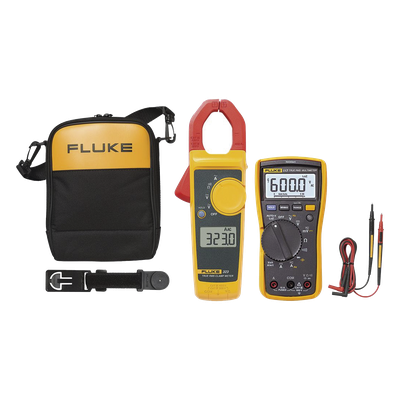 Juego de Multímetro FLUKE-117 y Amperímetro de Gancho Fluke-323