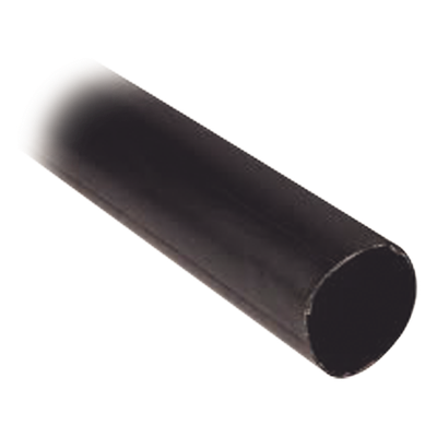 Tubo Termoencogible (Termofit) Negro de 1.2 m, 2" de Diámetro, Reduce de 2:1, Poliolefina.