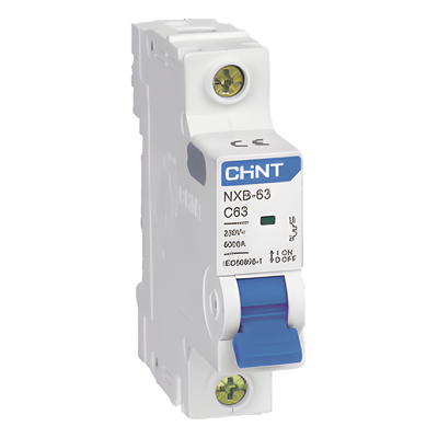 Pastilla para Riel Din, 1 Polo, 40 Amp, Vca:110/415v, 6kA, Catálogo: NXB631PC40.
