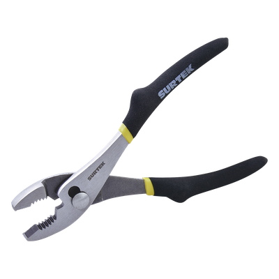 Pinza para mecánico de 8" con mango de vinil.