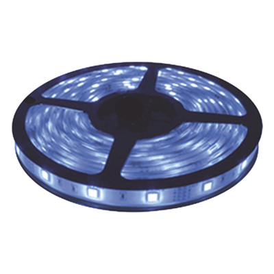 Tira Led de 5 m / Color Azul / Uso Exterior / Potencia 15 W / 420 lm/ 12 V CD / IP 65.