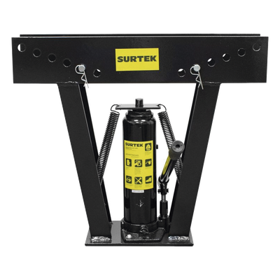 Doblatubos hidráulico de 1/2" a 2" incluye dados con medidas, capacidad 12 toneladas.