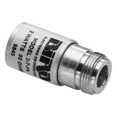 Carga Fantasma Coaxial, 50 Ohm, DC-6 GHz, 2 Watt, Conector N Hembra.