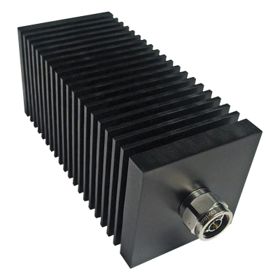Carga Terminal Fantasma Cuadrada de 50 Ohm, 100 Watt, Conector N Macho.