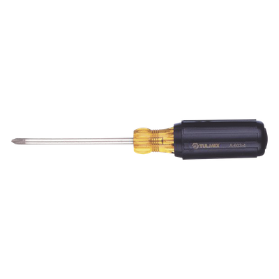 Desarmadores Punta Phillips #2 con Barra Redonda (4" x 8-5/16").