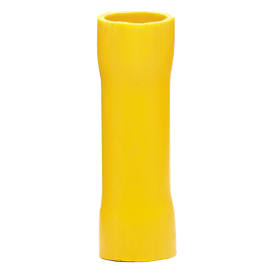 Conector a tope aislado / 12-10 AWG / Amarillo / Paquete de 25 piezas. 