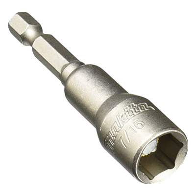  Punta magnética (guia buscadora ) de 7/16", longitud de 2-9/16" zanco hexagonal. .