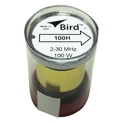 Elemento en Línea 7/8" de 100 Watt para Wattmetro BIRD 43 en el Rango de Frecuencia de 2-30 MHz.