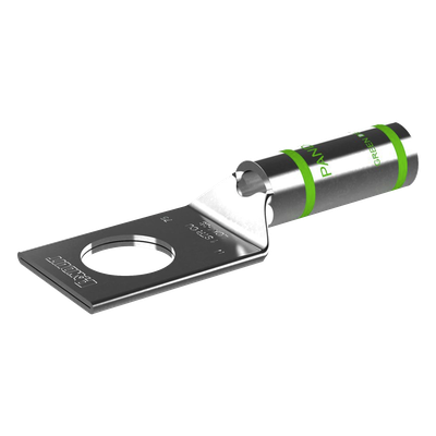 Zapata de compresión LCA1-38-E, para cal. 1 Awg, Barreno para tornillo prisionero de 3/8, 1 Pieza