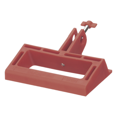 Bloqueador LOTO de Manija Grande para Disyuntores de Caja Moldeada, 2.24" (56.8m) Largo x 3.75" (95.2mm) Ancho. Color rojo