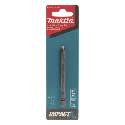 Punta phillips de 3-1/2" ( 89mm ) impact-x ph2 del # 2, blister con 1 pieza 