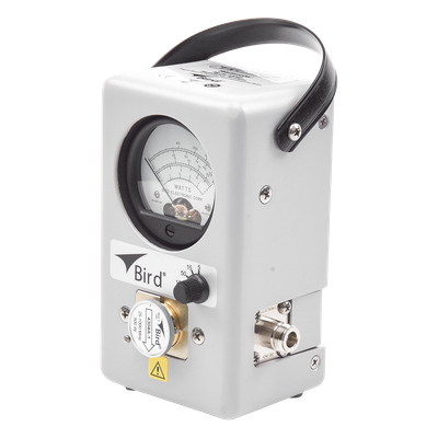 Wattmetro Direccional Thrueline de Banda Ancha con Elemento Fijo de 25-1000 MHz, 5-500 Watt .