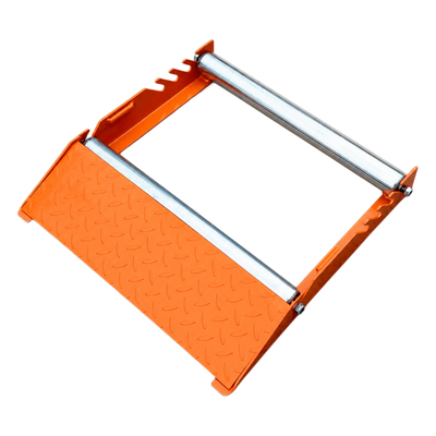 Base con rodillos para carretes de fibra óptica capacidad hasta 500 Kg