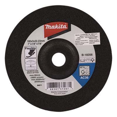 Disco de desbaste de 4 1/2"