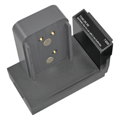 Adaptador de batería para ANALIZADOR C7X00-C SERIES para batería KNB14/15 radios Kenwood NX240/340, TK2100/3100/260G/270