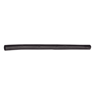 Tubo Termoencogible (Termofit) Negro de 1.2 m, 1/8" de Diámetro, Reduce de 2:1, Poliolefina.