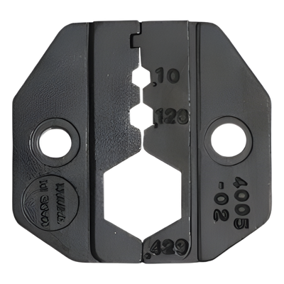 Mordaza para Plegar Conectores de Anillo en RG-8/U, RG-213/U, RG-214/U, 9913 y CNT-400 en tamaños 0.100", 0.128" y 0.429".