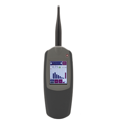 Medidor de Inteligibilidad del Habla STIPA / STI Completo / Pantalla Táctil Color / Medición Acústica Profesional / Certificación de Espacios