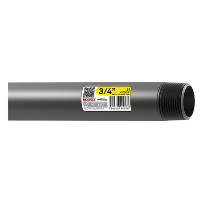 Tubería Conduit Pared Gruesa de Acero Galvanizado de 3/4" / Recubrimiento Zinc Interior y Exterior / Inmersión en Caliente / Etiqueta Amarilla/ NMX-J-535-ANCE.
