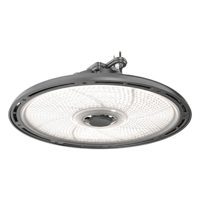 Luminaria LED High Bay Redonda REBL / 24 000- 27 000 -30 000 Lúmenes / 150-170-200W / 3500K-4000-5000 K CCT Switchable / IP66 NEMA 4X / IK10 / UVOLT 120-347V / DLC Premium