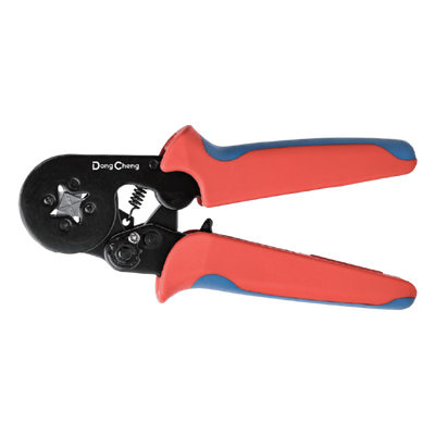 Pinza de 6" para Ponchar / Prensar Conectores de Casquillo o Ferrules 26-8 AWG.