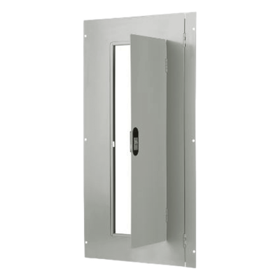 Puerta (frente) montaje sobreponer para tableros tipo P1, 30 circuitos.