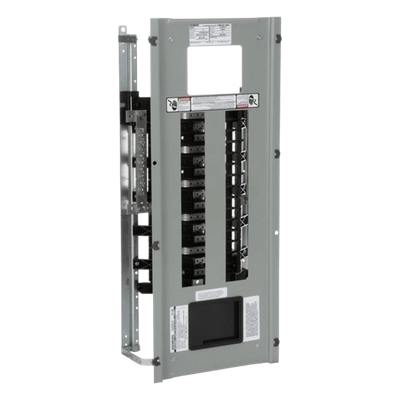 Interior de tablero P1, para montar interruptores BL/BQD, 250 A, 3F, 4H, 220/127 ó 480/277 V c.a., 30 Circuitos, Barras de Aluminio 