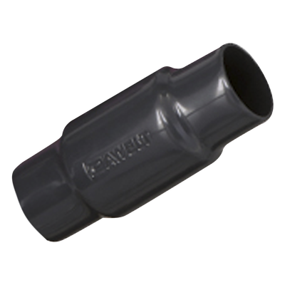 Cople de Aluminio con Recubrimiento Exterior de PVC de 1 1/2" (38 mm) / Interior de Uretano Purpura.