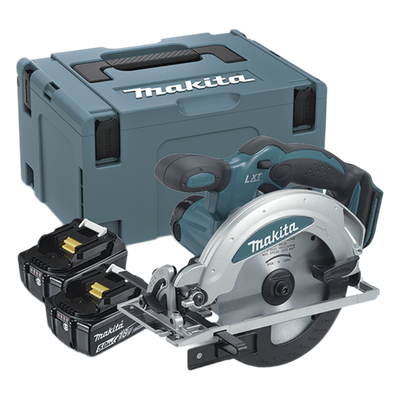 Sierra Circular Inalámbrica de 18V, Diámetro de Disco 6-1/2in, 3700 Rpm , Incluye 2 Baterías Li-Ion de 3.0 Ah, Cargador y Maletín.
