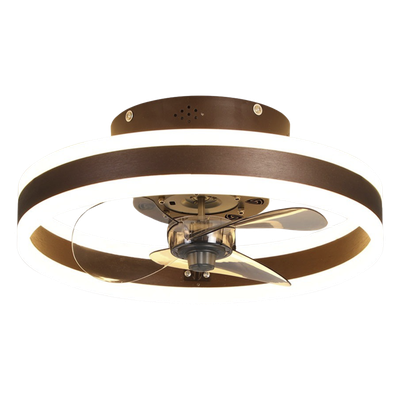 Ventilador de Techo con Luminario LED de  110 V CA 50/60 Hz / 4500 Lm / 6500 - 4 000 - 2 700 K / 3 Tonos de Luz / 3 Velocidades / Dimeable.