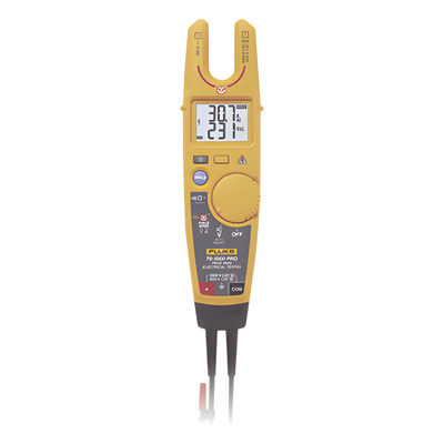 Probador Eléctrico de Pinza Abierta Field Sense, Medición de Tensión 1000 Vca y Corriente 200 A Simultáneos. Aplicación Eléctrica y HVAC 
