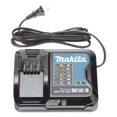 Cargador para batería de litio Makita de 12v. 