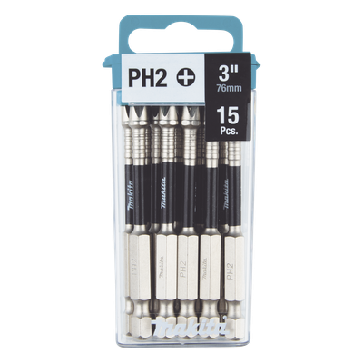 Broca Reforzada de 3" Phillips #2 Impact XPS®, Paq. c/15 piezas