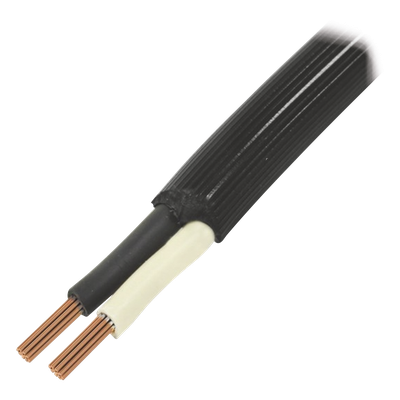 Cable Eléctrico de Uso Rudo 2 Hilos Calibre 10 AWG, Hasta 600 V. Rollo de 100 m.