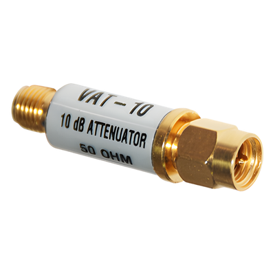 Atenuador en Línea de 10 dB, 1 W, Conectores SMA Macho-Hembra, CD-6 GHz.