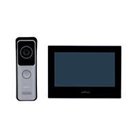 KIT DE VIDEOPORTERO/ DAHUA/ KTW02/ IP WIFI/ MONITOR DE 7 WIFI/ 6 AND 1 E AND S DE ALARMA/ SOPORTA POE/ FRENTE DE CALLE CON CAMARA DE 2 MP/ RANURA MSD/ APERTURA DE PUERTA/ SOPORTA HASTA 3000 TARJETAS/ IP65