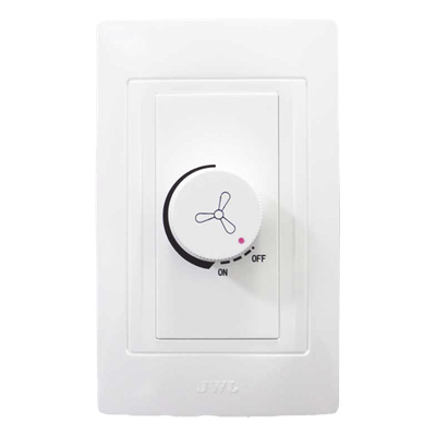 Dimmer Rotativo para Ventilador / 300 W 127 V CA / Color Blanco.