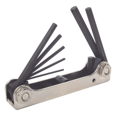 Juego de 7 Allen Keys 1.5/2/2.5/3/4/5 Y 6 MM