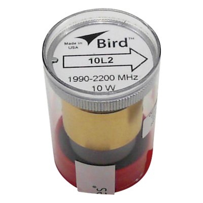Elemento de 10 Watt en linea 7/8" para Wattmetro BIRD 43 en Rango de Frecuencia de 1990-2200 MHz.