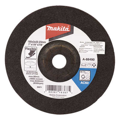 Disco de desbaste de 7"