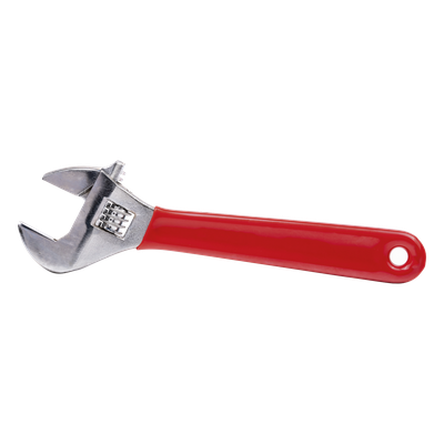 Llave Ajustable/Tipo Perico de 8" (203 mm) con Forro Plástico para Mejor Agarre.