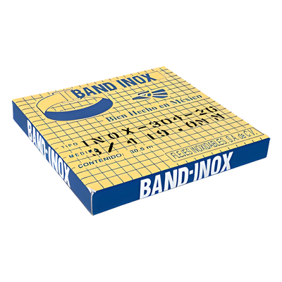 Rollo de 30.5 m de fleje BAND-IN OX 3/4"