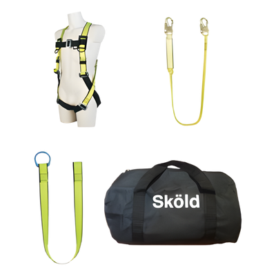 Kit Arnés de seguridad con Amortiguador y maletin.