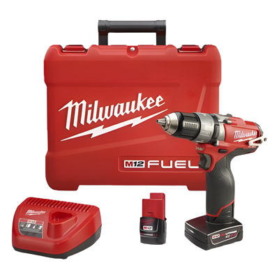 Kit de Taladro Percusión / Atornillador de 1/2"  MILWAUKEE
