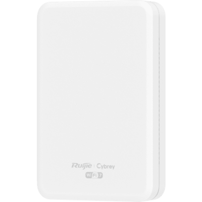 Access Point Wi-Fi 7 / Doble Radio 2.4 GHz + 5 GHz / 3.57 Gbps / 5 Puertos Gigabit / PoE-in y PoE-out / Montaje en Pared y Caja de Conexiones / Gestión Cloud / RG-CAP72-WP