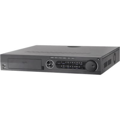 DVR 3 Megapixel / 8 Canales TURBOHD + 2 Canales IP / 4 Bahías de Disco Duro / 4 Canales de Audio / 16 Entradas de Alarma 