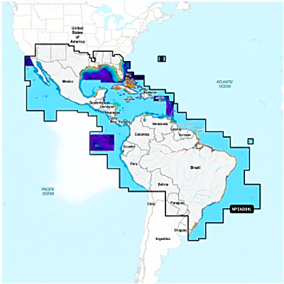 Cartas náuticas de interior y costas Navionics Platinum+™ | NPSA004L / Navionics Platinum+ 