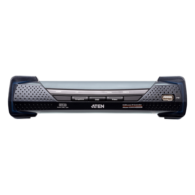 Receptor KVM over IP 2K DVI-D Dual-Link | Dual SFP | PoE | Resolución hasta 2560 x 2048 | Transmisión sin pérdidas | Alimentación redundante | Gestión Centralizada CCKM