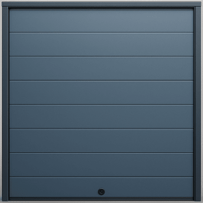 Puerta D / Garage D / Alta Calidad / Linea Central / Color GRIS /  acabdo DELUXE / 20X8 pies / AISLADA / Estilo Americana.