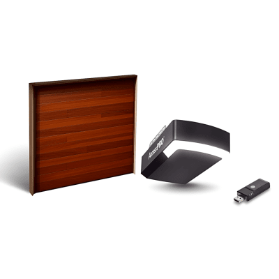 KIT COMPLETO Incluye /Puerta D/ Garage / APDOORGF 8x9 Pies / Lisa Linea Central / Color blanco / Insulada / Interfase ACCESSWIFI / Extension ACCESSEXTRAILC /Motor FS1000M / 1/2HP / Fuerte/Silencioso/Luz LED/Motor DC .